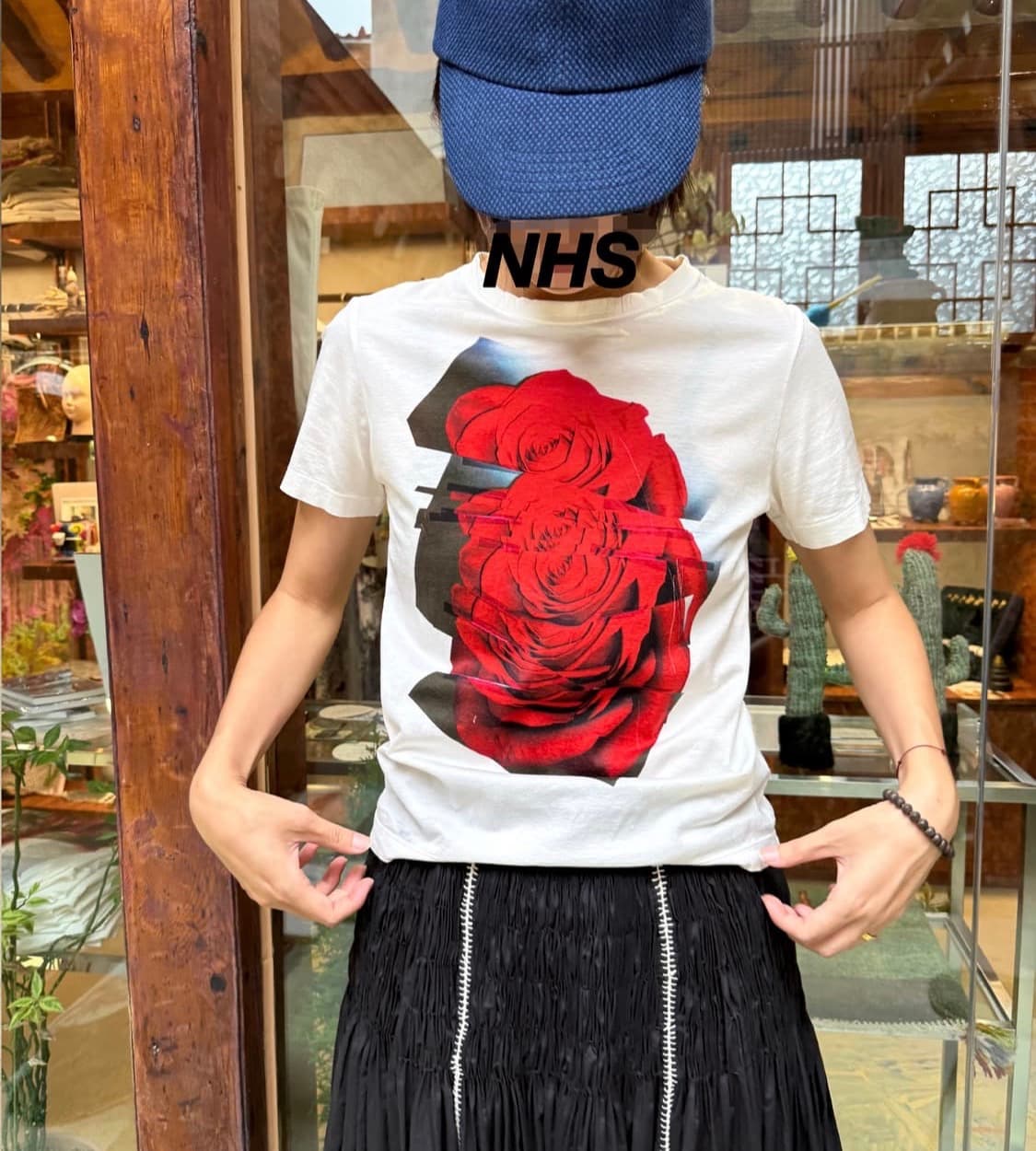 [Paul Smith] 빈티지 Rose Glitched 티셔츠 상품이미지10