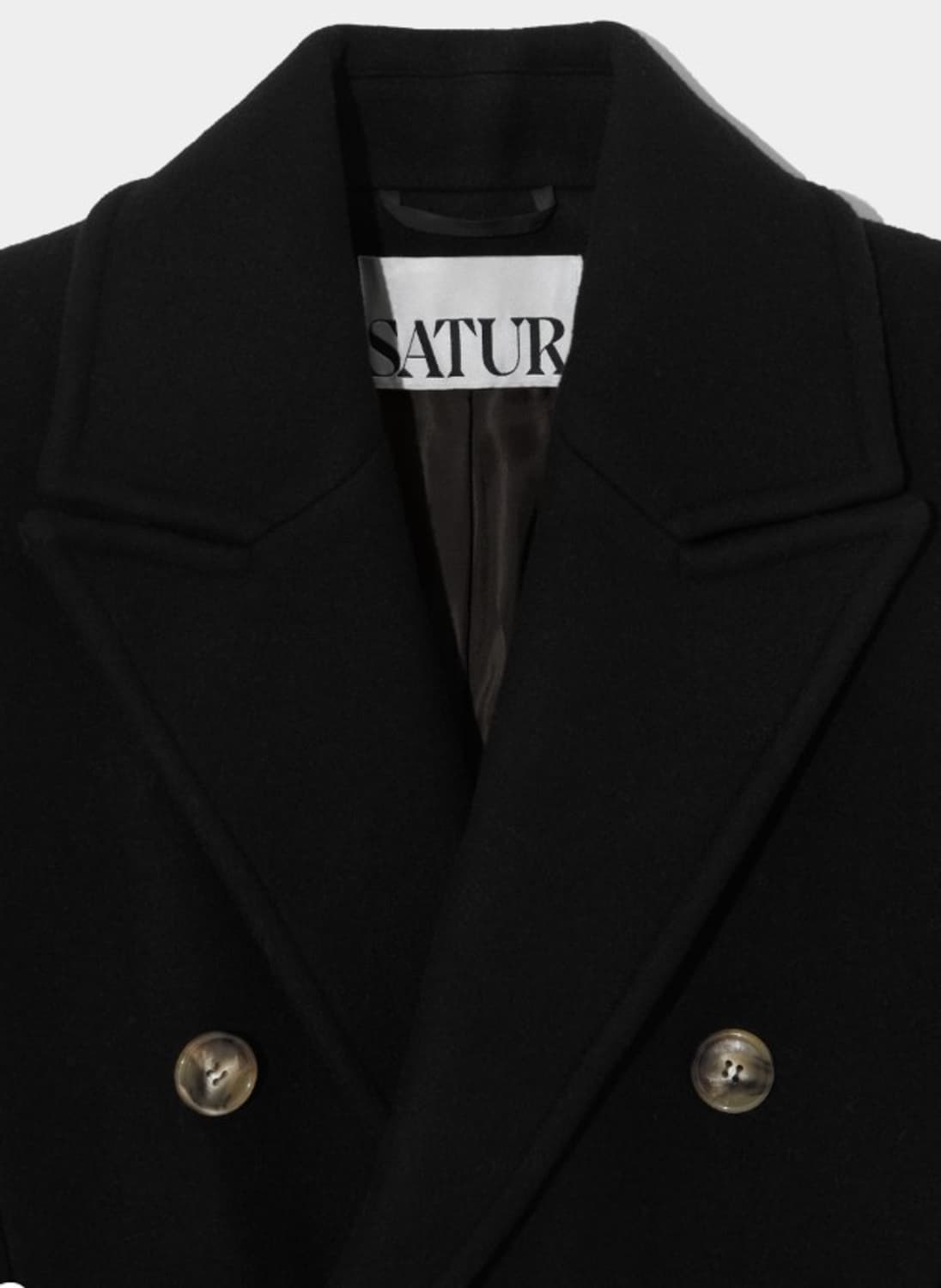 세터 에든버러 더블코트 블랙 XL 상품이미지2