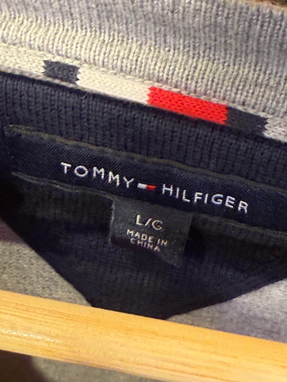 타미힐피거 그레이 가디건 상품이미지2