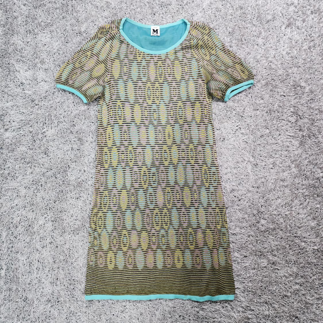 미쏘니 니트 반팔 원피스 44 상품이미지1