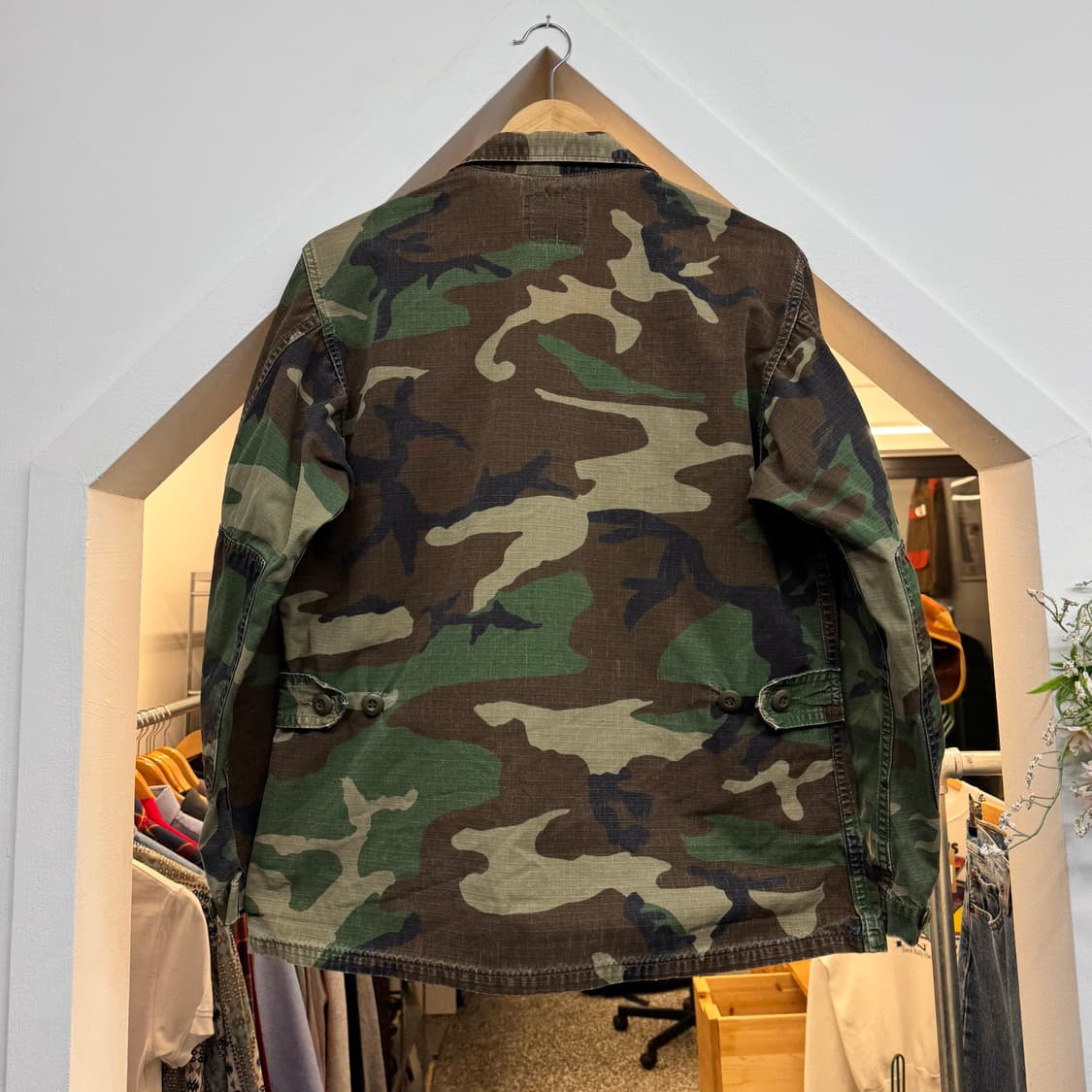 US Army 미군 우드랜드 카모 셔츠 자켓 (S)   상품이미지4