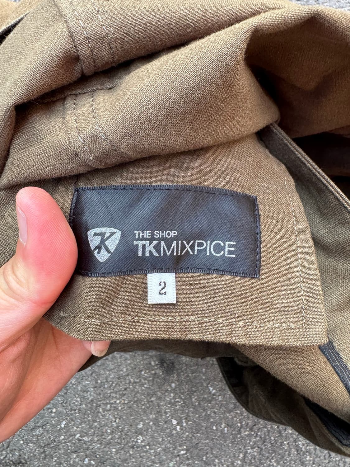 TKMIXPICE 밀리터리 에이징 필드자켓  상품이미지5