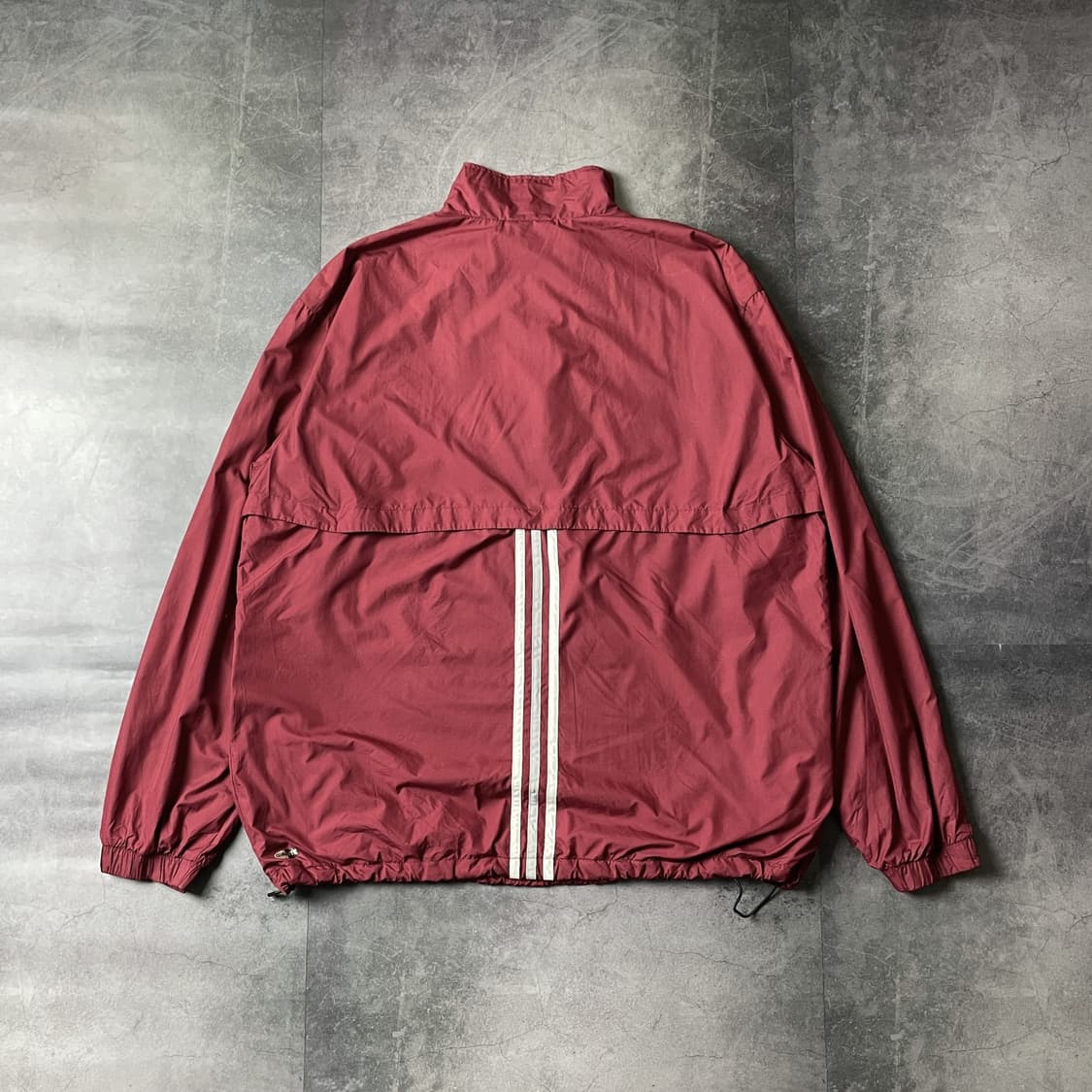 ADIDAS 00s 아디다스 빈티지 와인 윈드브레이커 상품이미지6