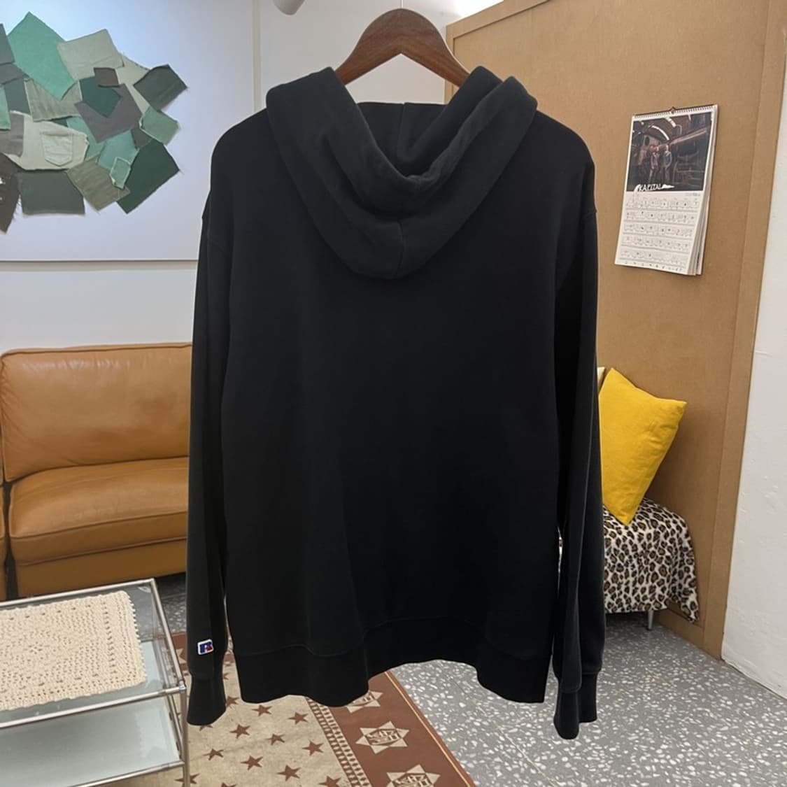 러셀 올드스쿨 빈티지 캐주얼 오버핏 후드티 XL C10477 상품이미지4