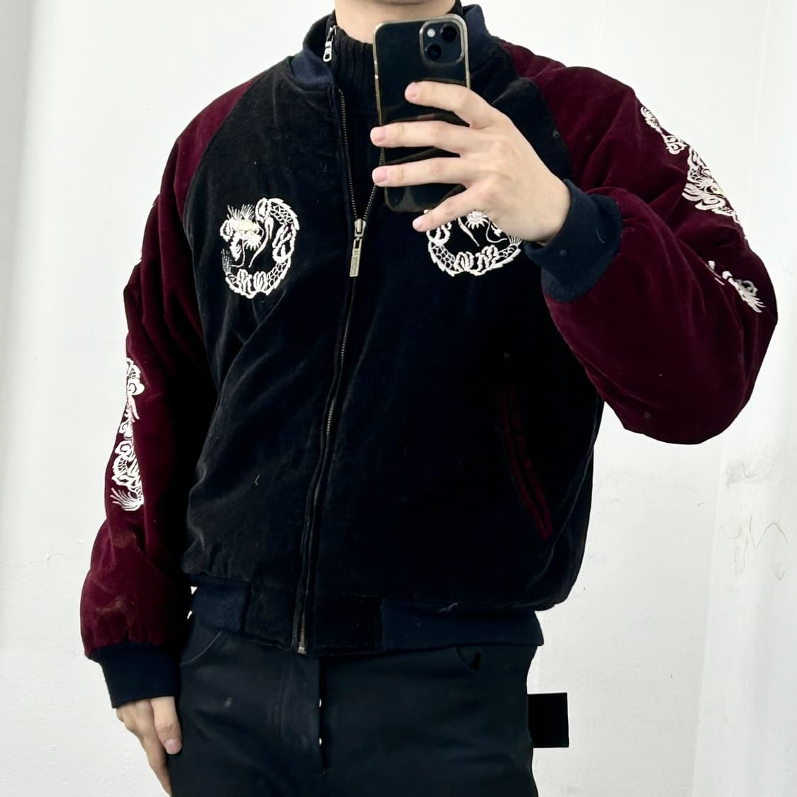 TEN CARROT 자수 스카쟌 점퍼 상품이미지2