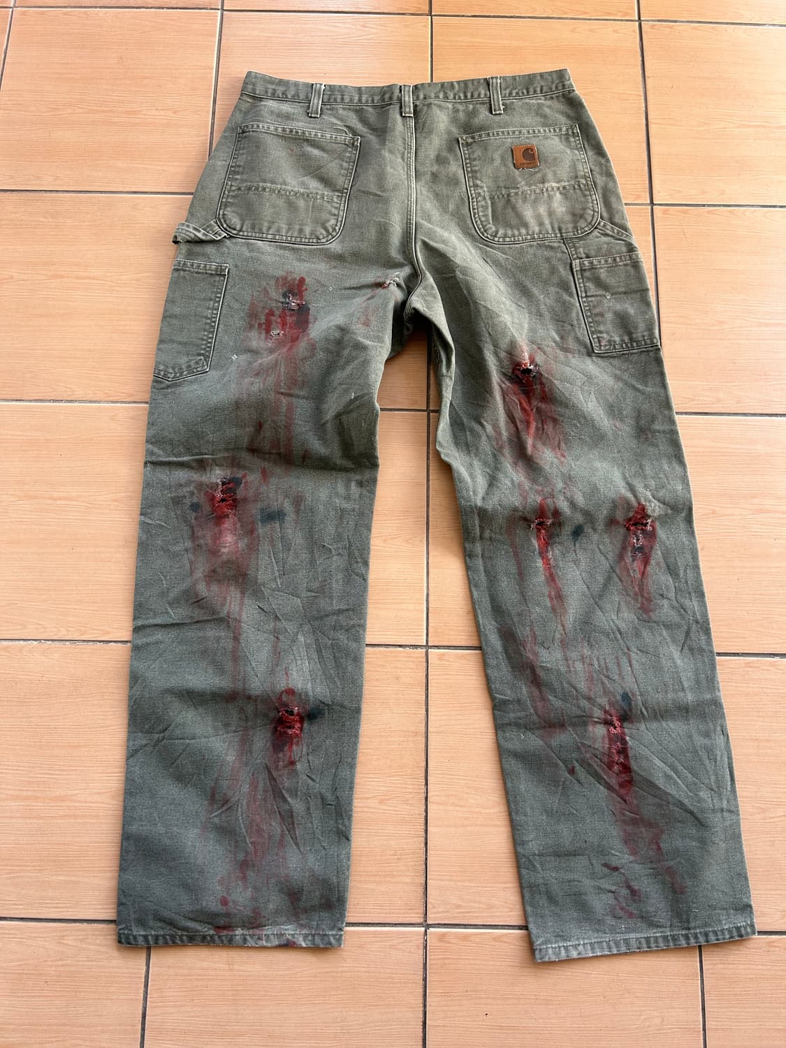 칼하트 B11 싱글니 모스 36in 상품이미지4