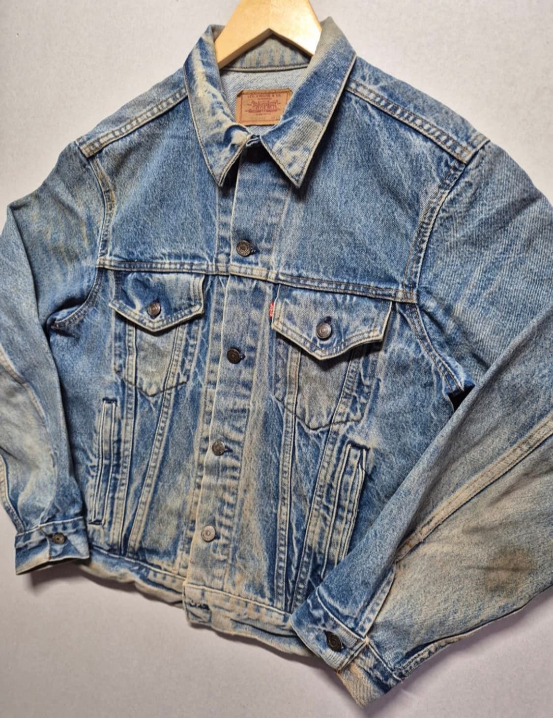 [실측 M] 80s US Made 리바이스 트러커 -112 상품이미지2