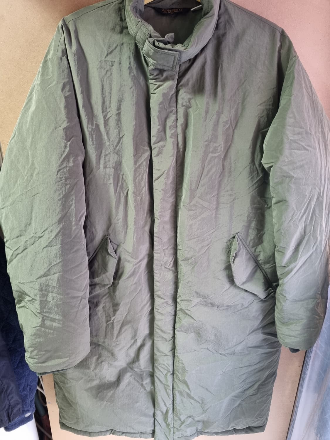 유니폼 브릿지 남성 야상 롱패딩  상품이미지1