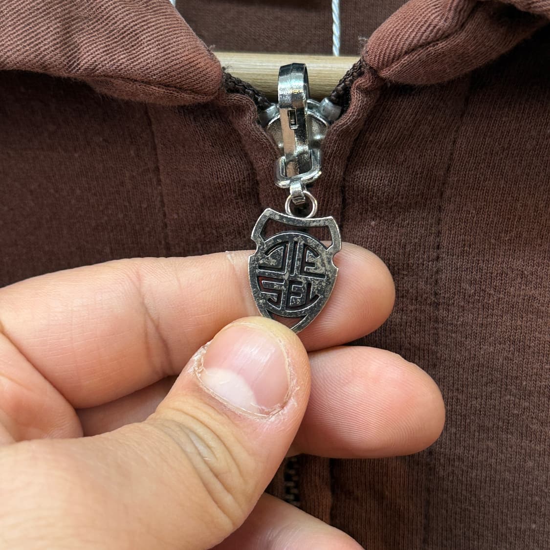 디젤 리버서블 요크 퍼플 브라운 스트라이프 카라넥 롱 슬리브 상품이미지10