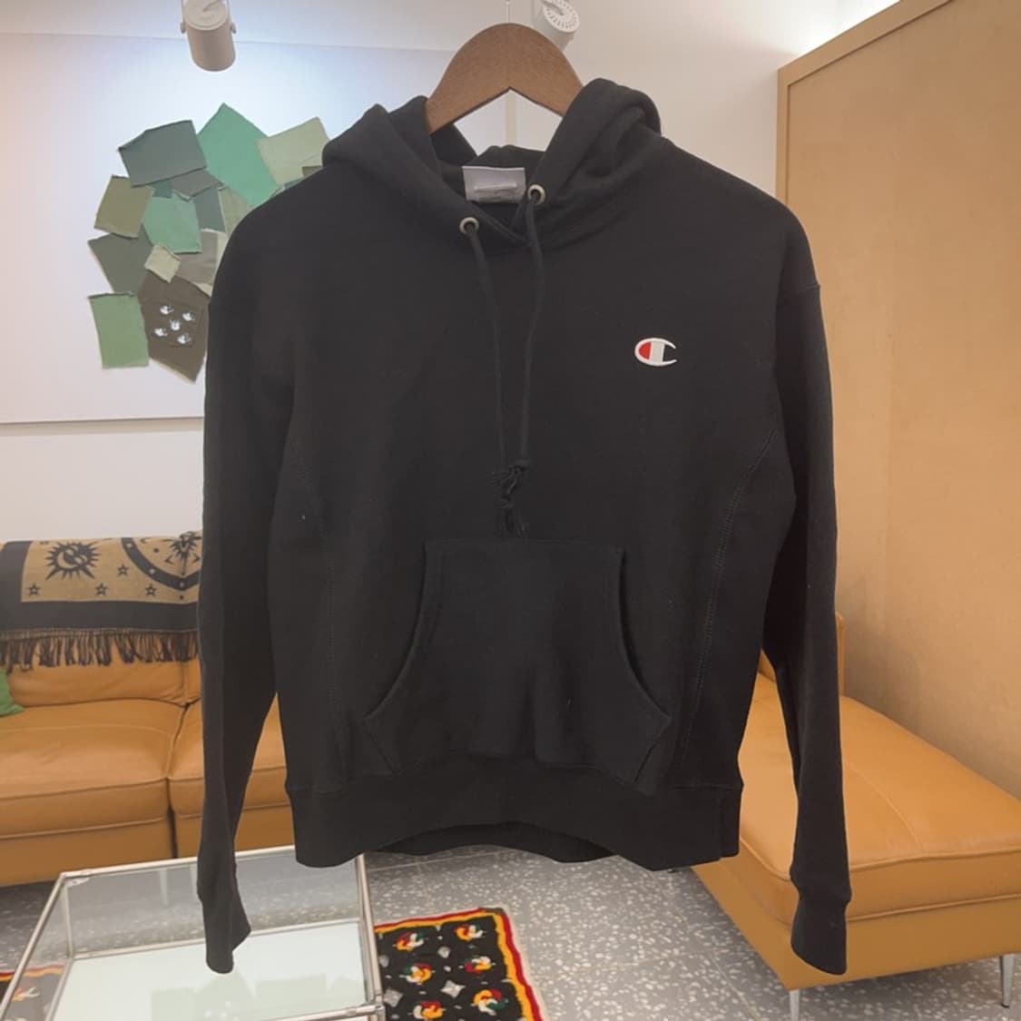 챔피언 올드스쿨 리버스위브 후드티 XS C06936 상품이미지3