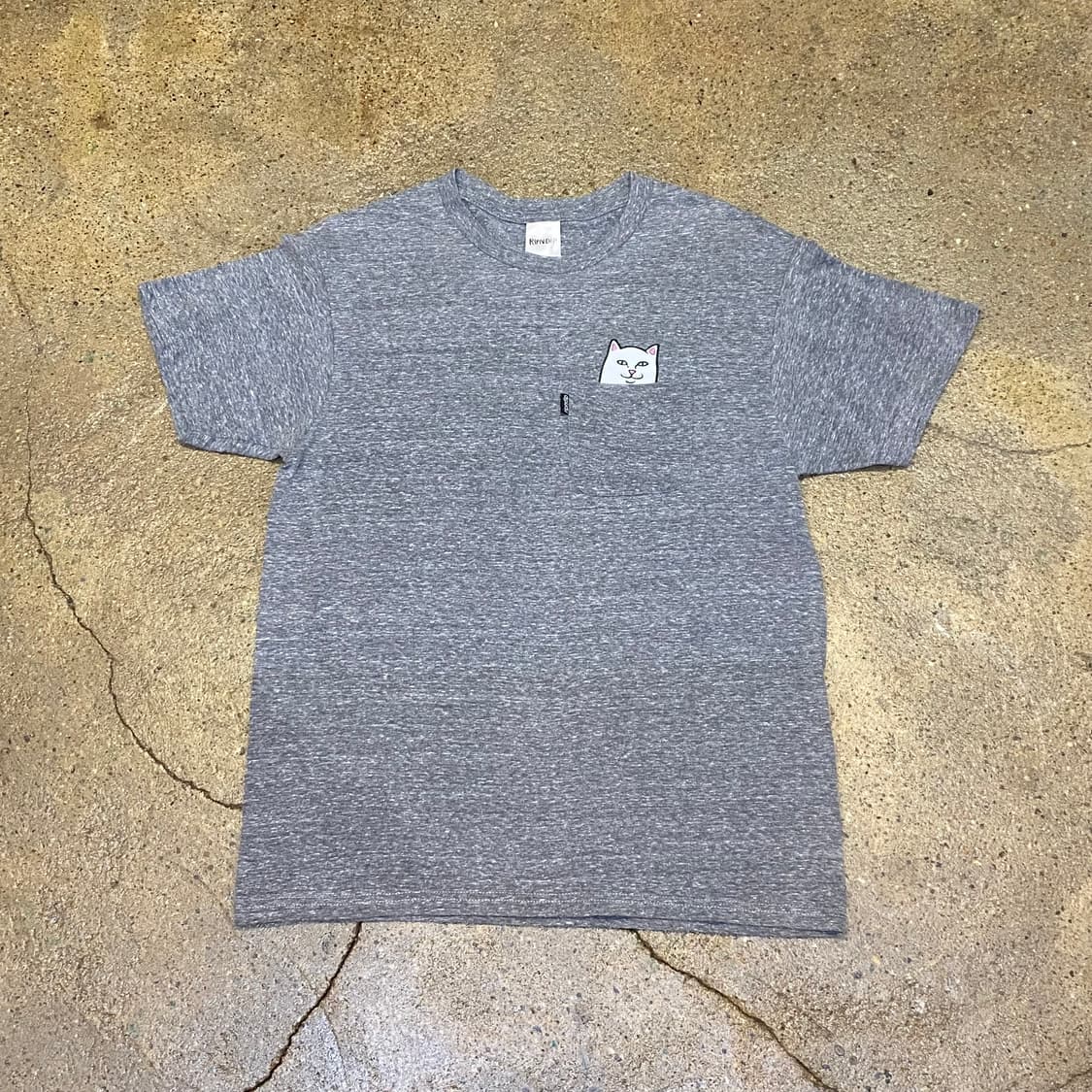 미국 빈티지 립딥 고양이 반팔티 상품이미지1