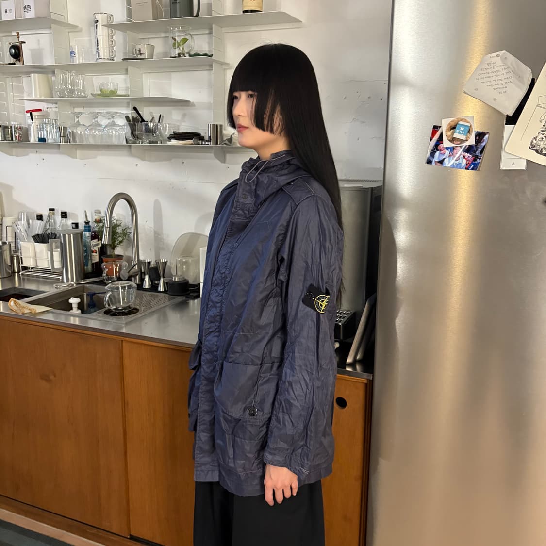 스톤아일랜드 나일론 모즈 코트 상품이미지1