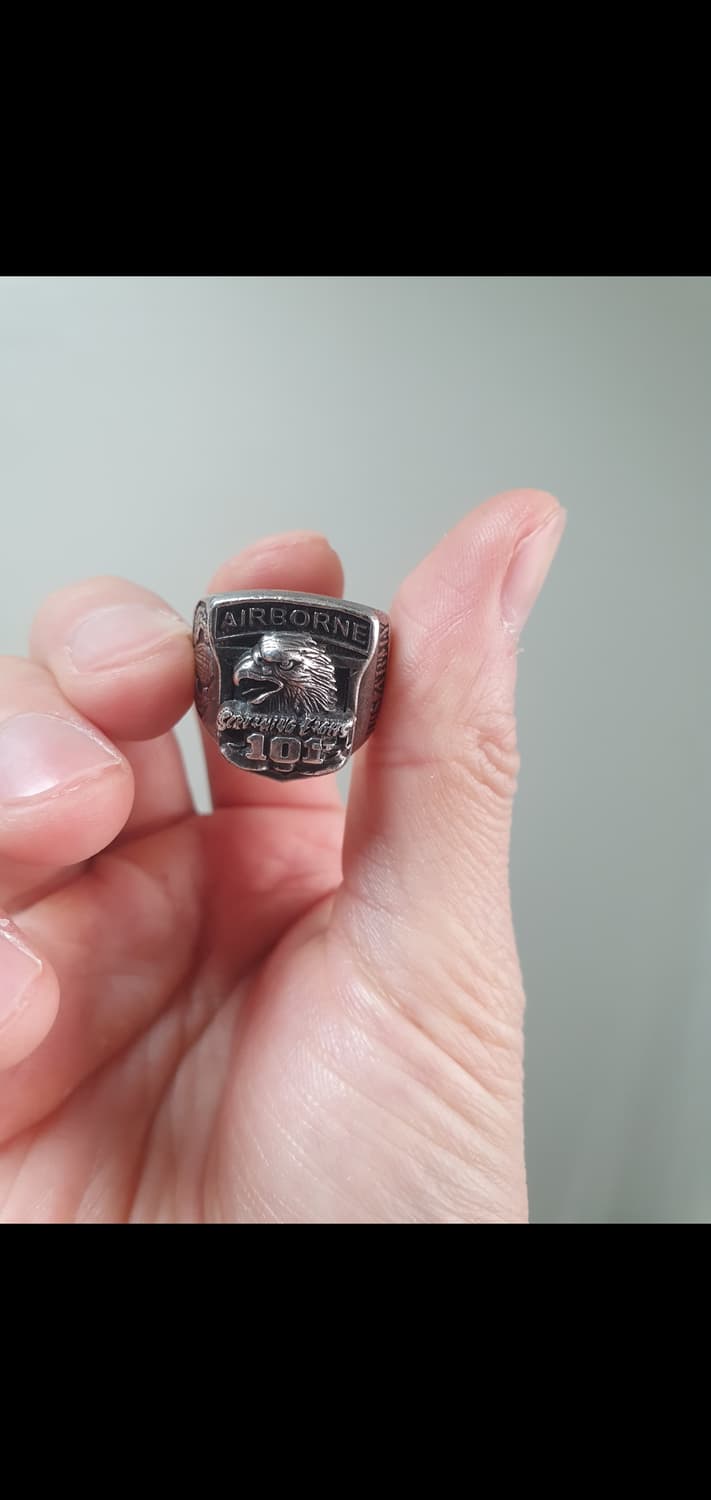 미군 에어본 반지 상품이미지2