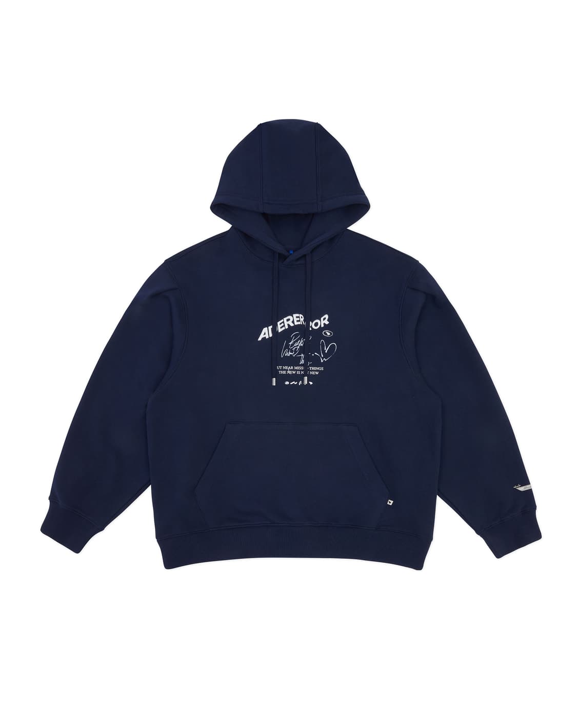 (새상품) 아더에러 Caner Logo Hoodie 캐너로고후디 네이비M 상품이미지2