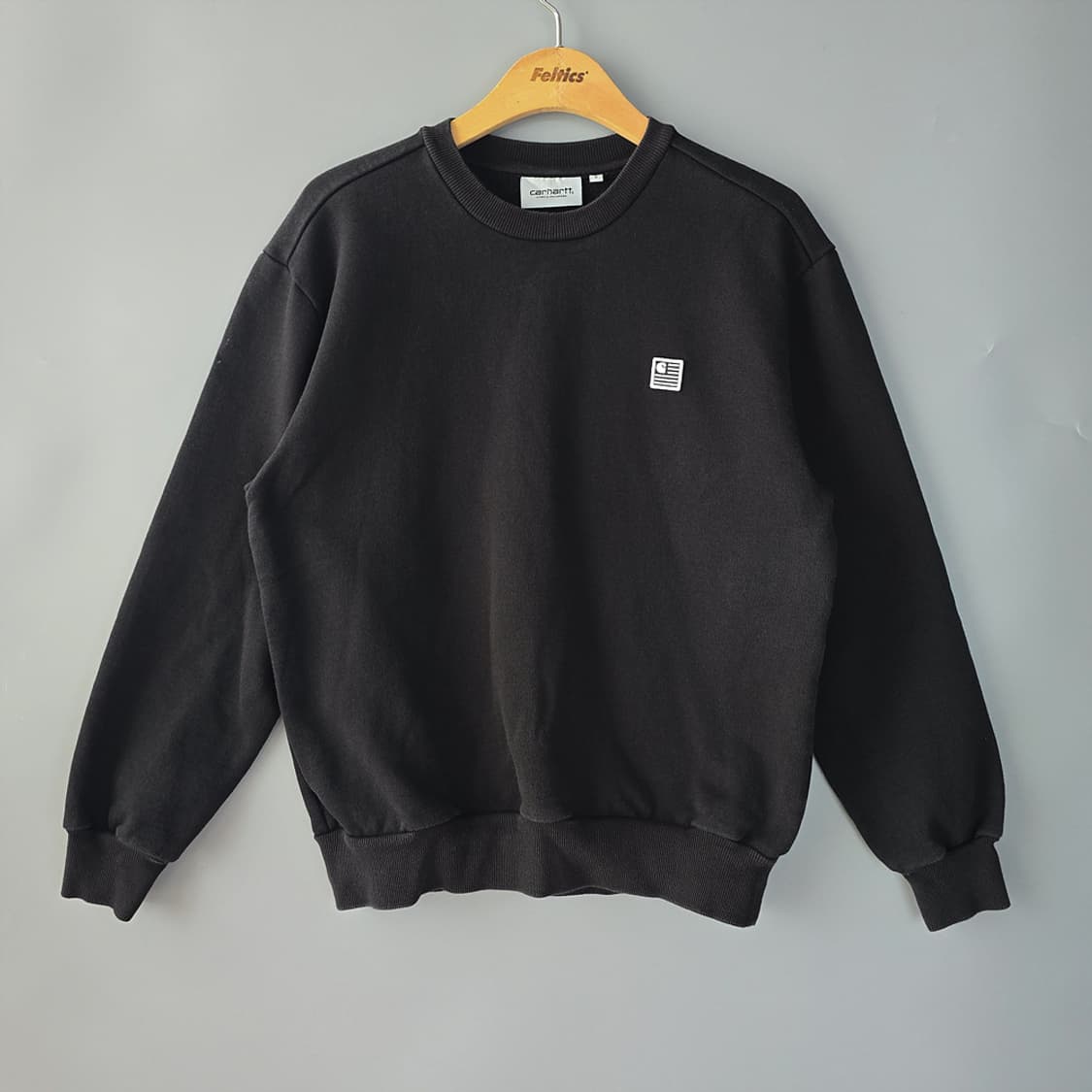 남성용 칼하트 Carhartt WIP 스테이트 패치 맨투맨 S 상품이미지1