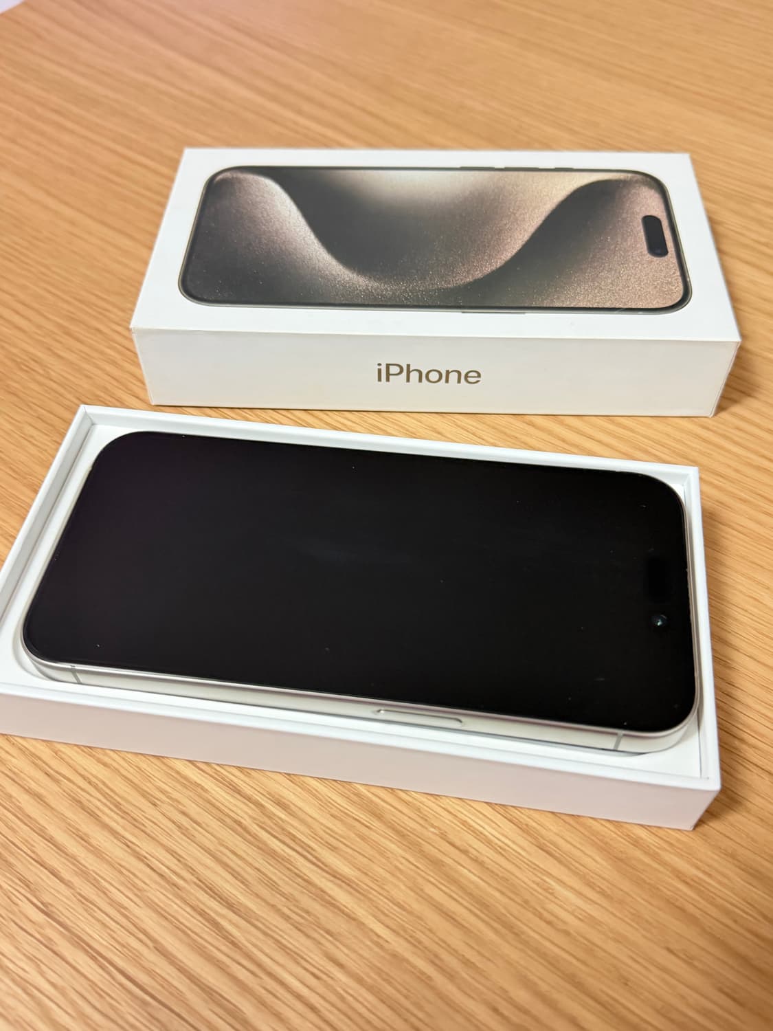 아이폰15pro 내츄럴티타늄 256g (전체 기스없음/배터리87%) 상품이미지1