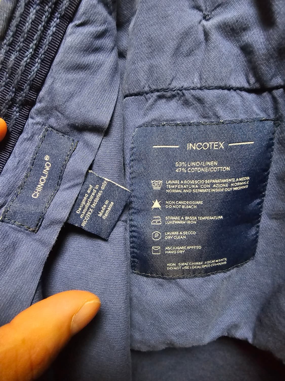 인코텍스 팬츠 린넨 34 상품이미지10