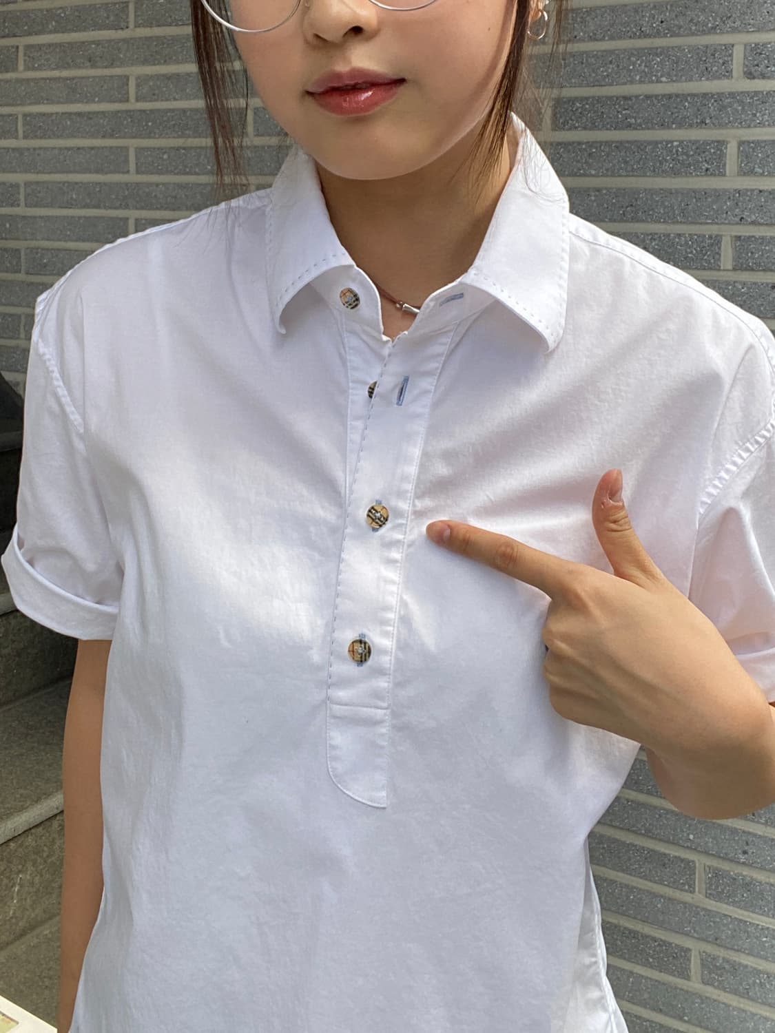버버리 카라 티셔츠 상품이미지3