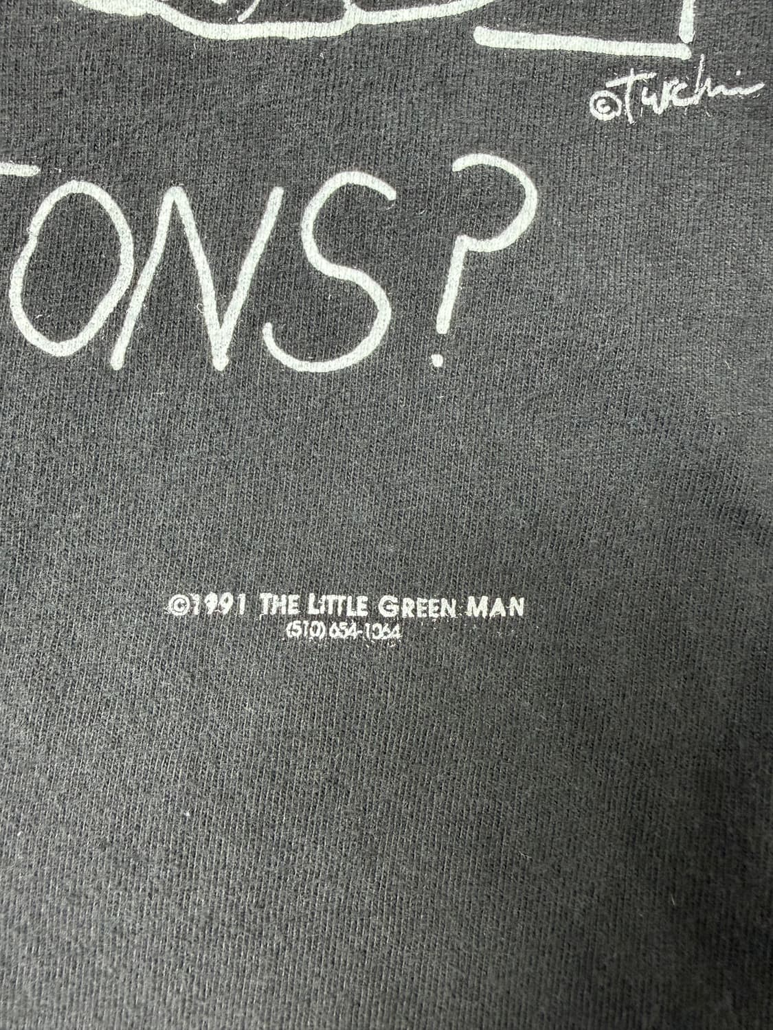 90s This Is Your Brain Tee (black) 상품이미지6