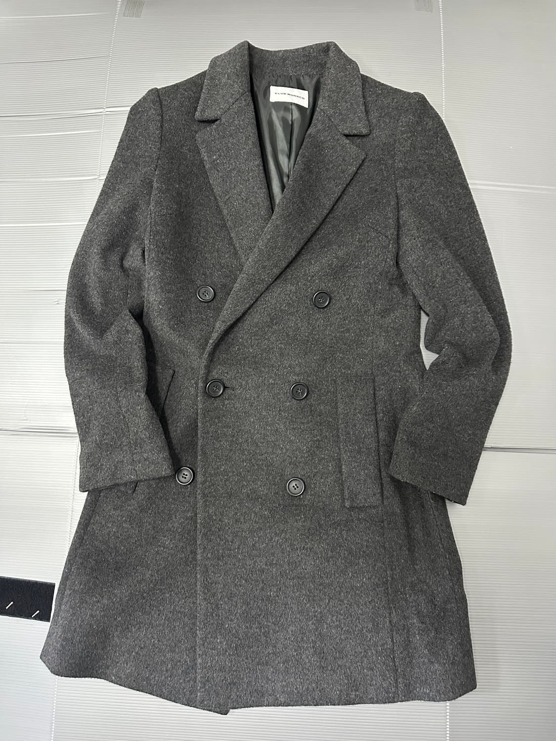 클럽 모나코 더블 코트 그레이 XS  상품이미지1
