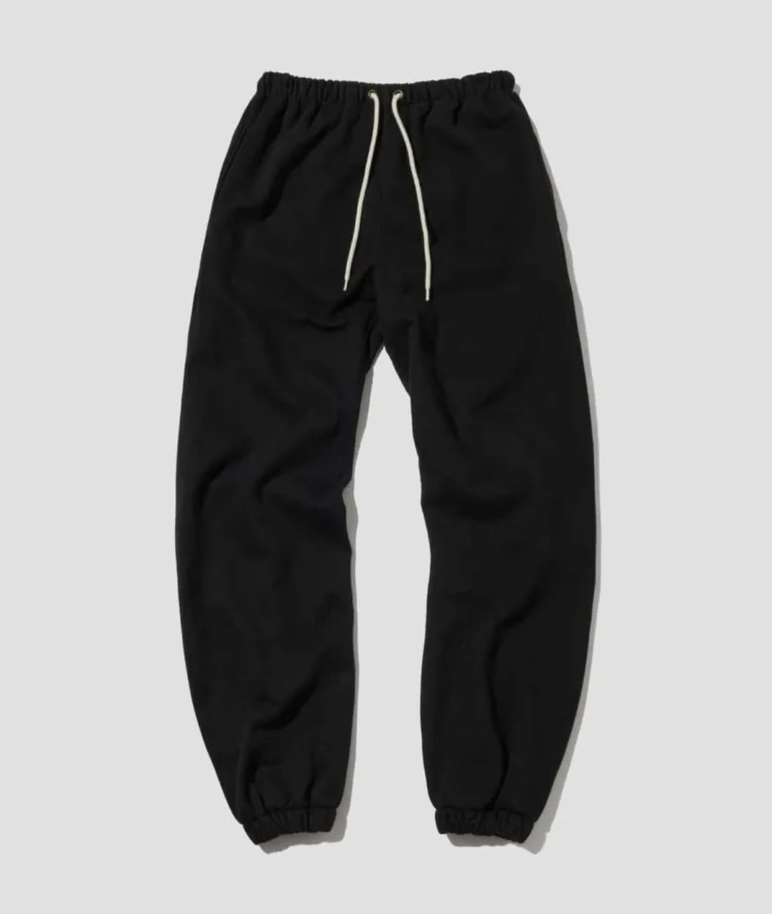 아웃스탠딩 REVERSE HEAVY SWEAT PANTS BLACK 상품이미지1