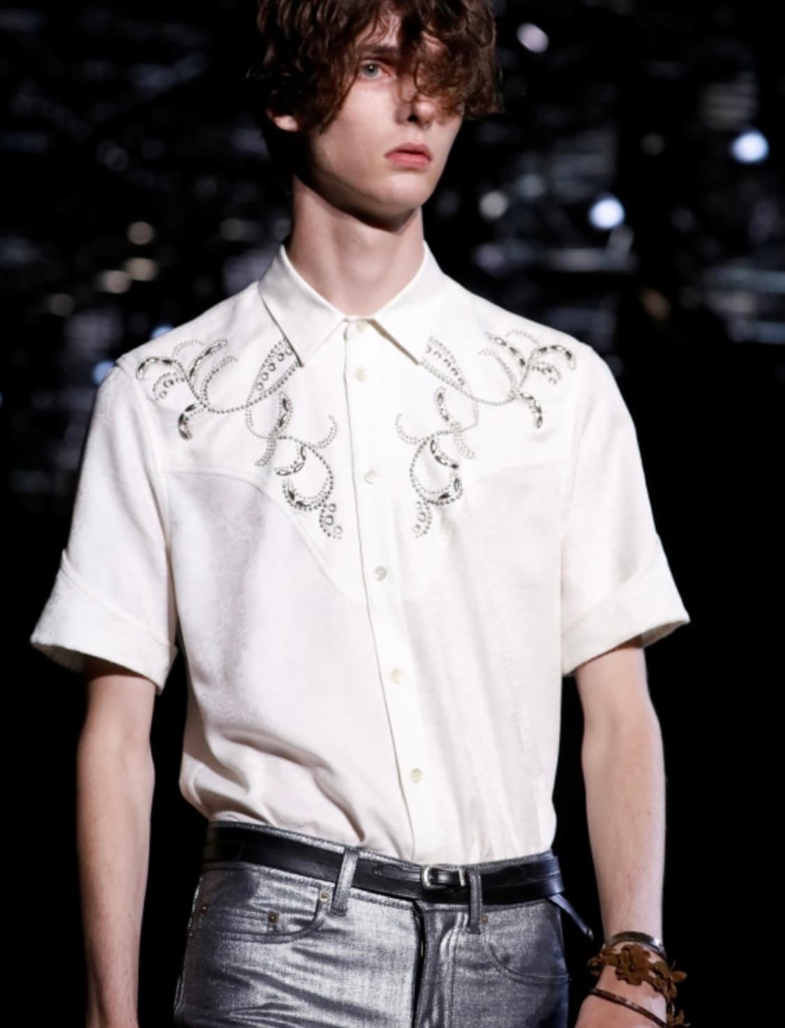 생로랑 19s/s 웨스틴 셔츠 39 사이즈 상품이미지3