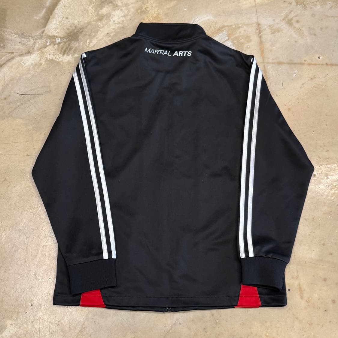 M 아디다스 AC밀란 레드파이핑 블랙 트랙탑  상품이미지3