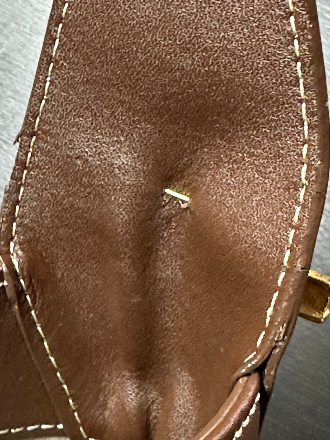 CDSD 소가죽 가방 빈티지 고양이 브로치 상품이미지8