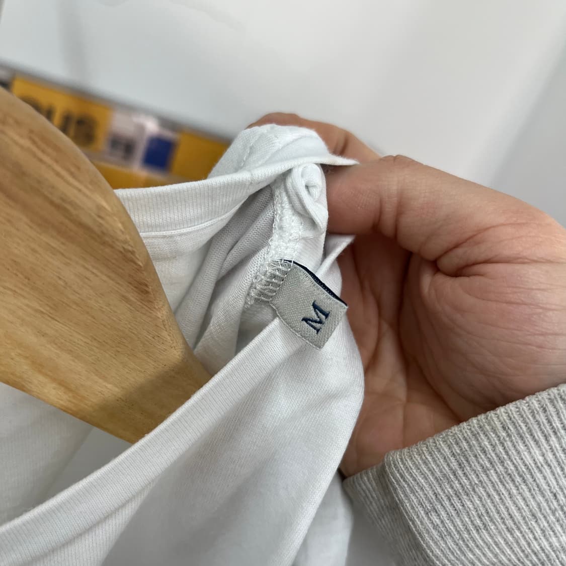 몽클레어 우먼 코튼 반팔 티셔츠 M 상품이미지5