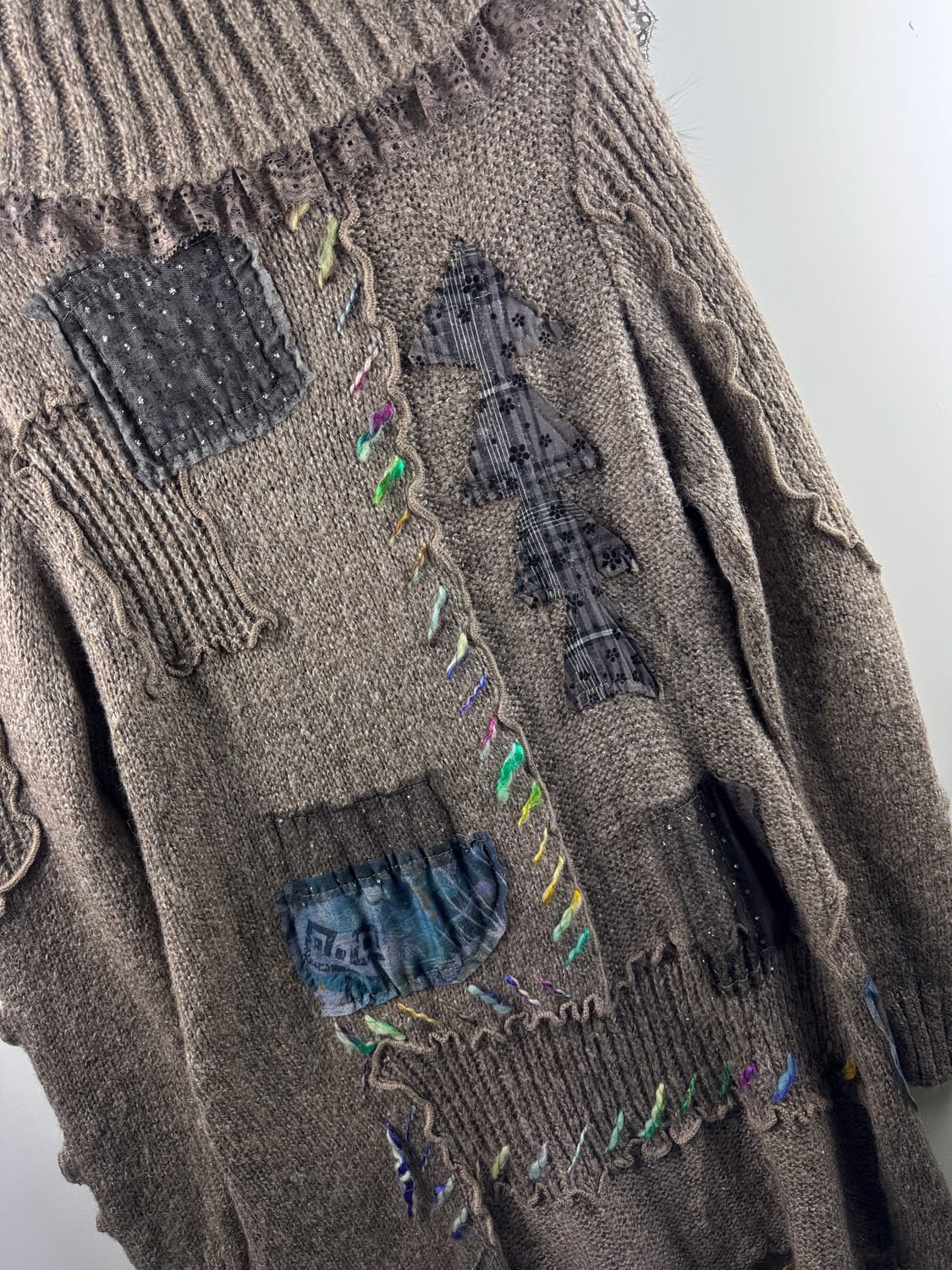 JPN 히피 디테일 롱니트2128 상품이미지5