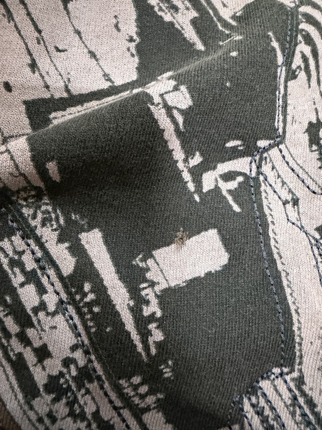 y2k 빈티지 후부 FUBU 후드집업 M 카키 상품이미지4