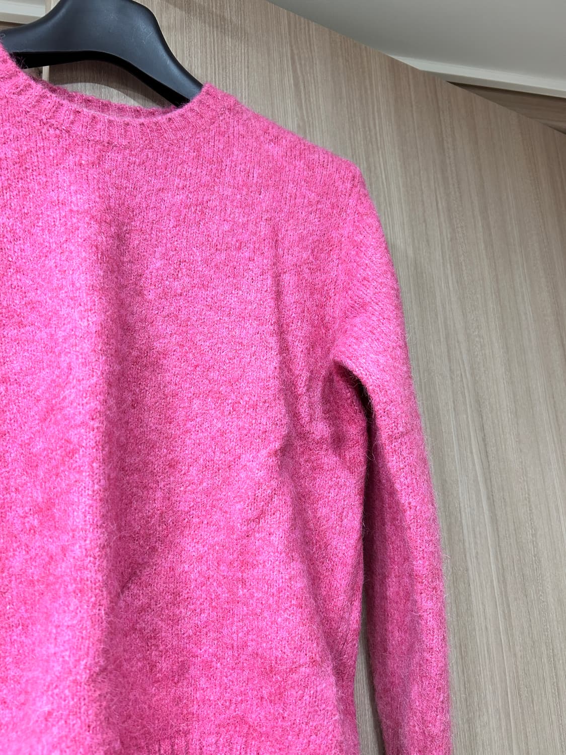 시엔느 모마 울 스웨터 핑크 S 상품이미지7