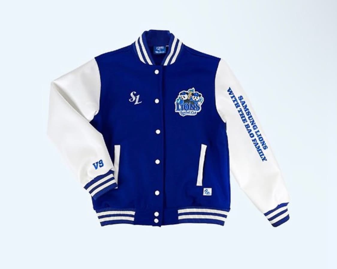(새상품)삼성라이온즈 바오콜라보 바시티 자켓 상품이미지1