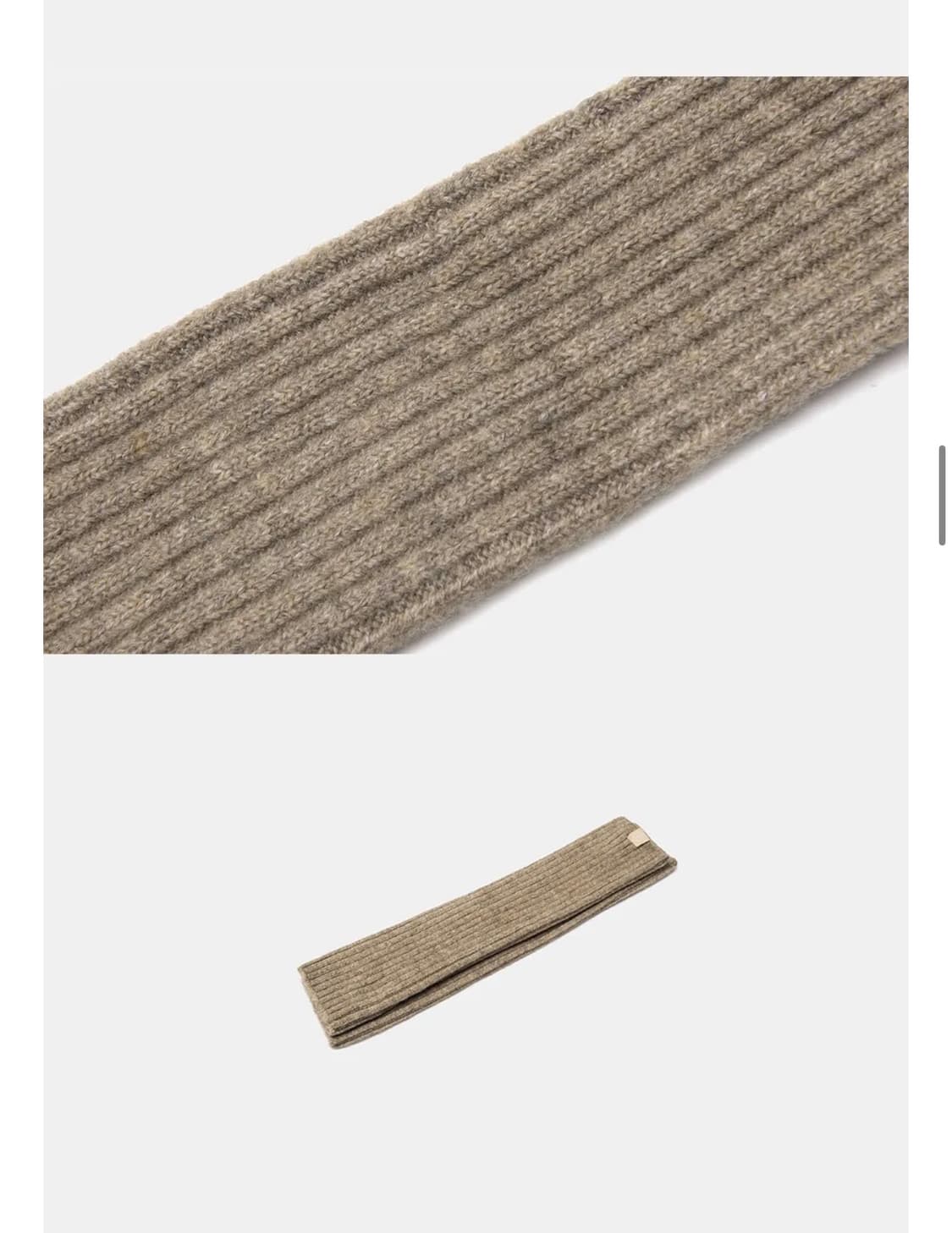 HALDEN 할렌 니트워머 다크베이지 상품이미지3