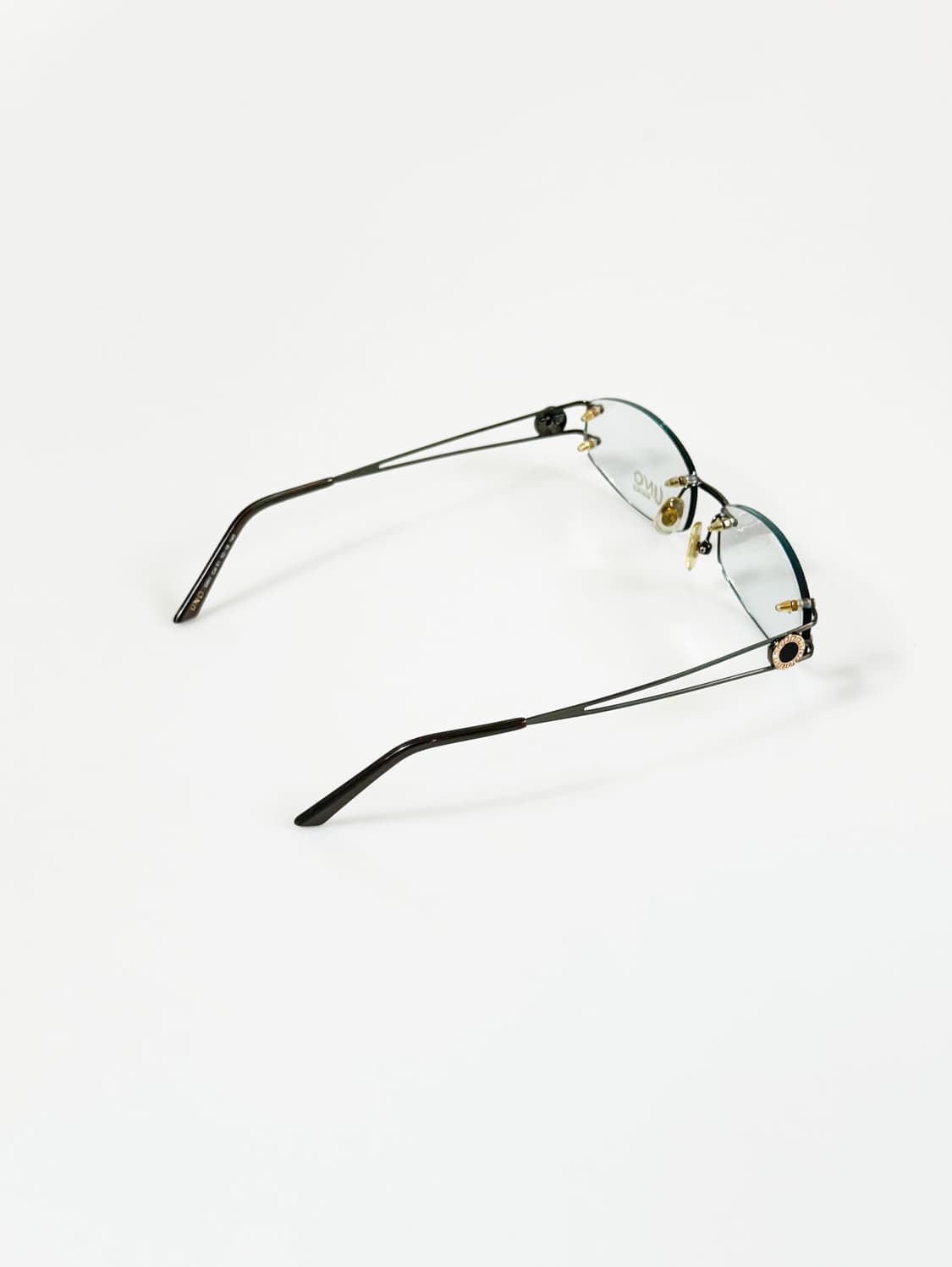 UNO Eyewear 무테 오벌 메탈 프레임 빈티지 안경 상품이미지4