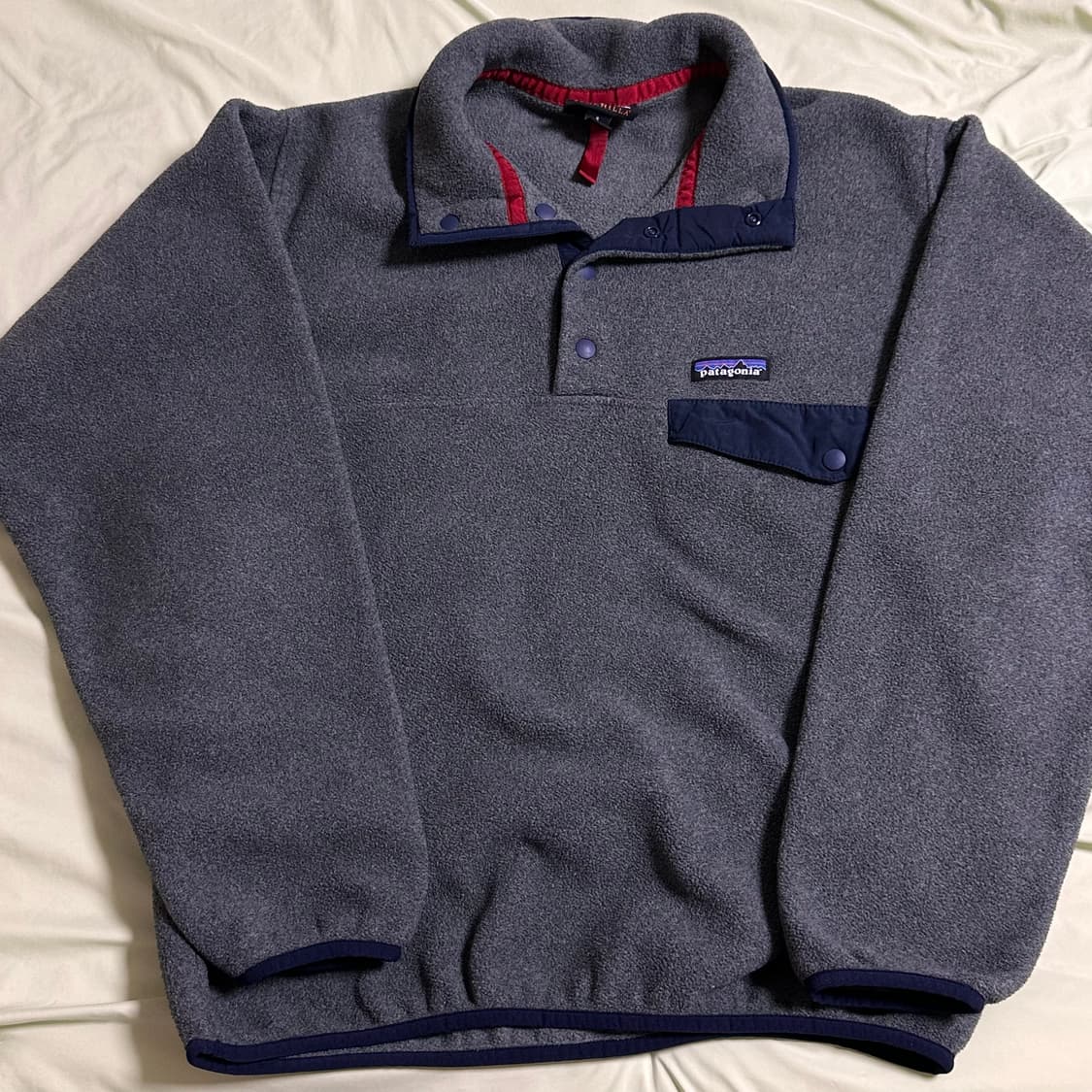 10s 파타고니아 신칠라 니켈 그레이 네이비 S 상품이미지2