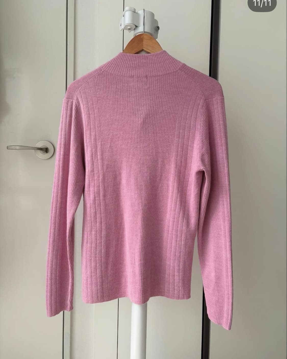 J.Press Soft Pink Rib Cardigan 상품이미지6