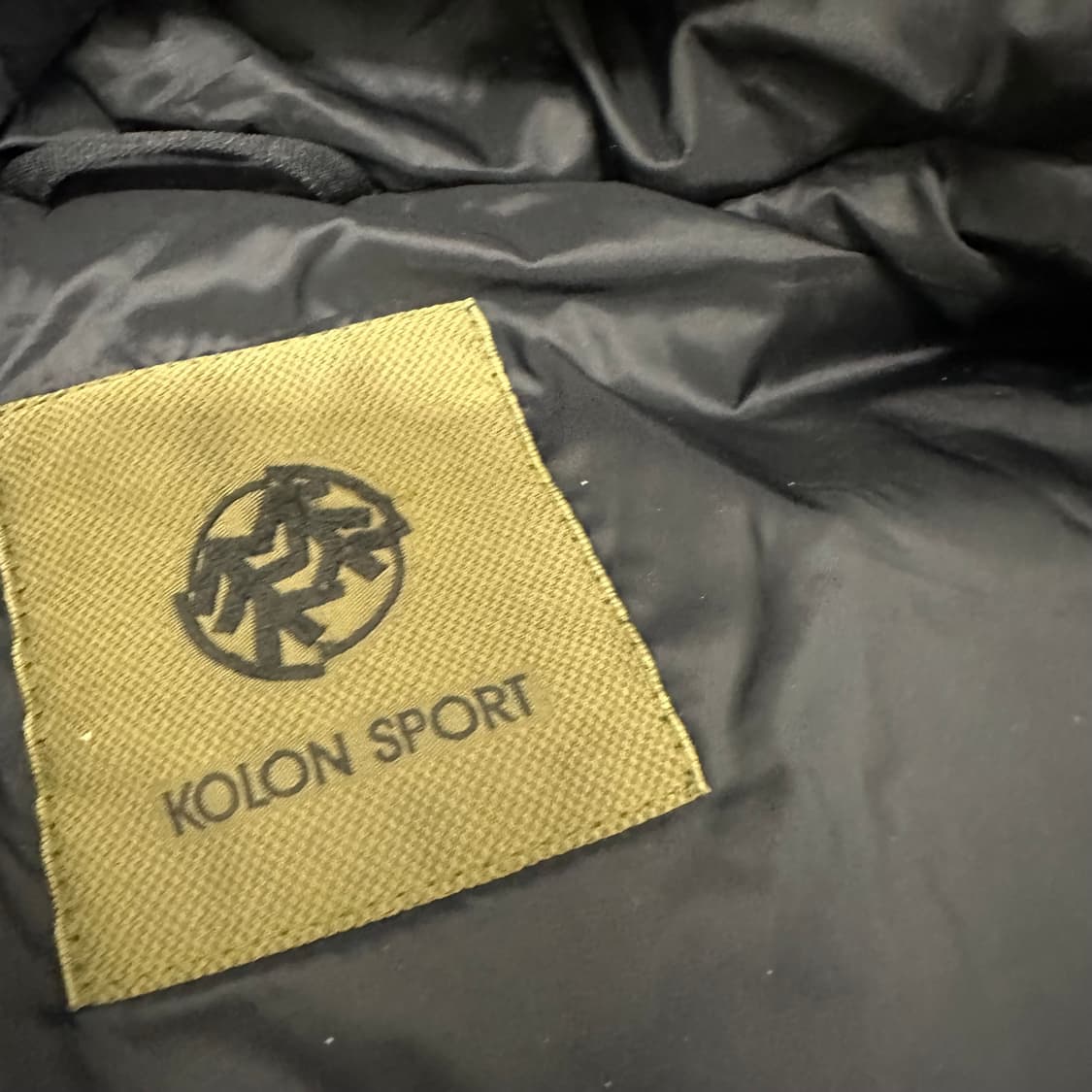 코오롱스포츠 여성 다운 패딩 블랙 90사이즈 상품이미지7