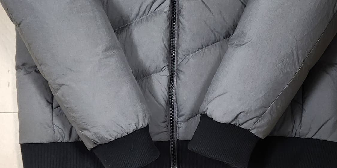 테일러메이드 골프 사선 퀼팅 구스 다운 점퍼 XL 22SS 상품이미지5