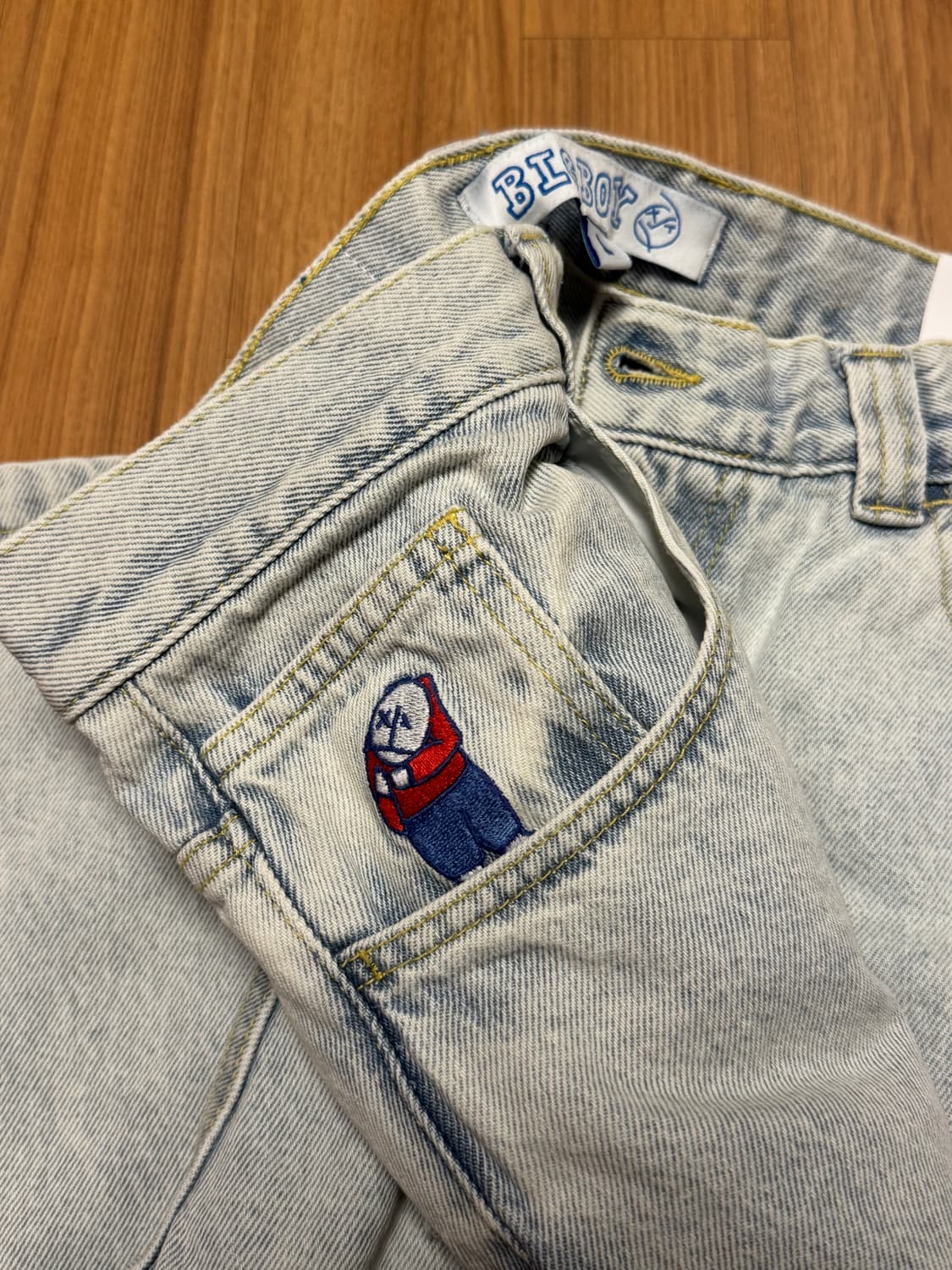 폴라스케이트 빅보이 데님 라이트 블루 L사이즈 상품이미지1