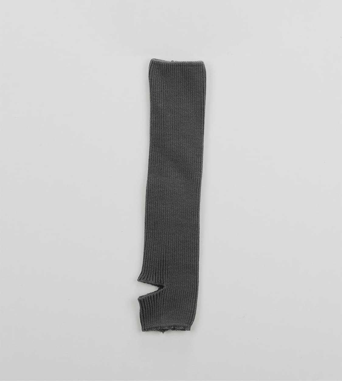 더티스 니트 리브 레그 워머 아이보리, 블랙, 베이지, 그레이 상품이미지5