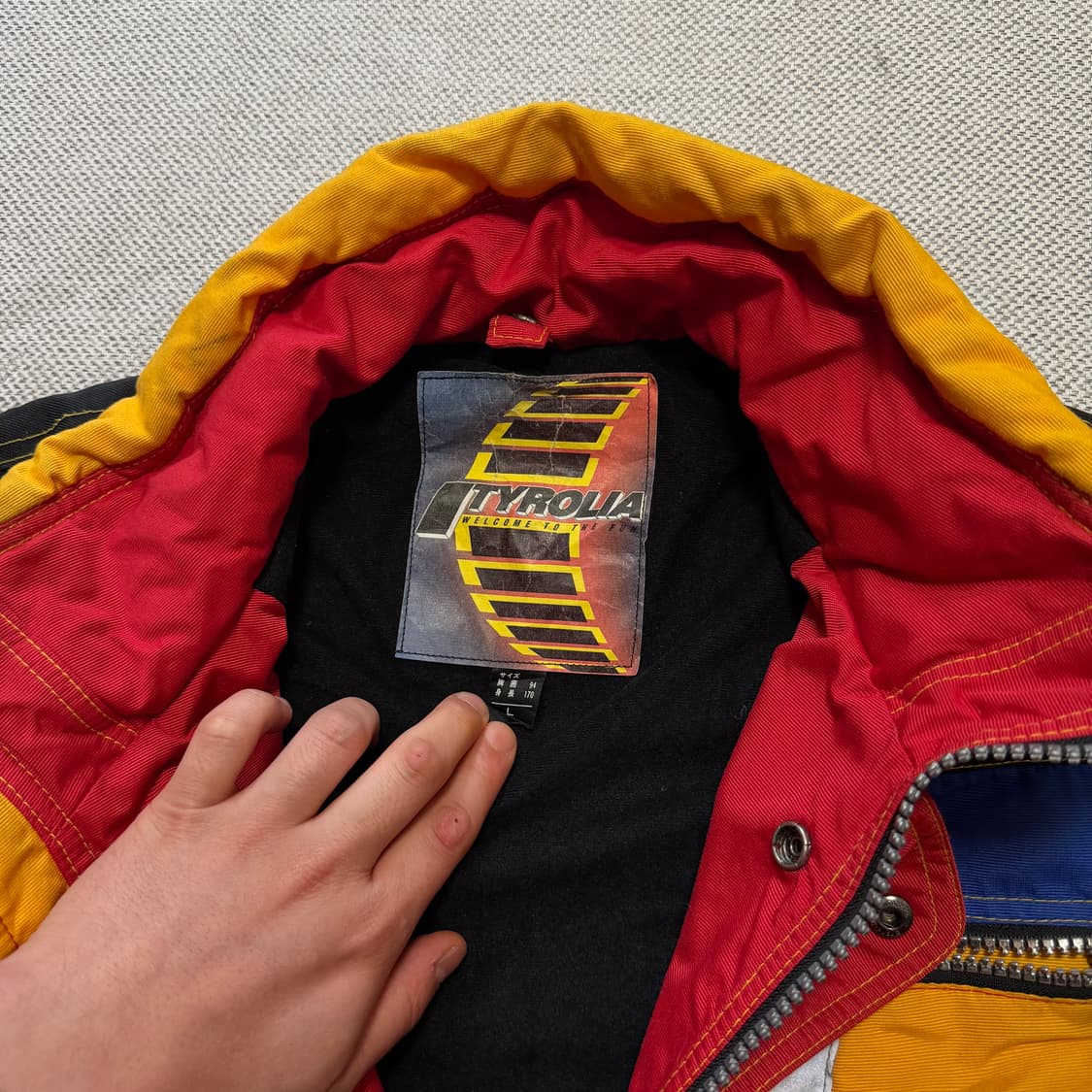 Tyrolia 고어텍스 올드스쿨 스키 자켓 상품이미지2