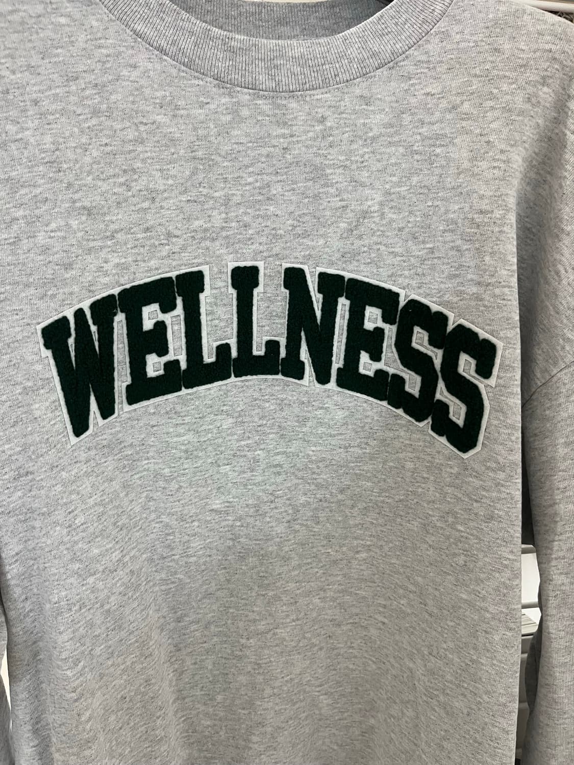 스포티앤리치 기모 크루넥 상품이미지3