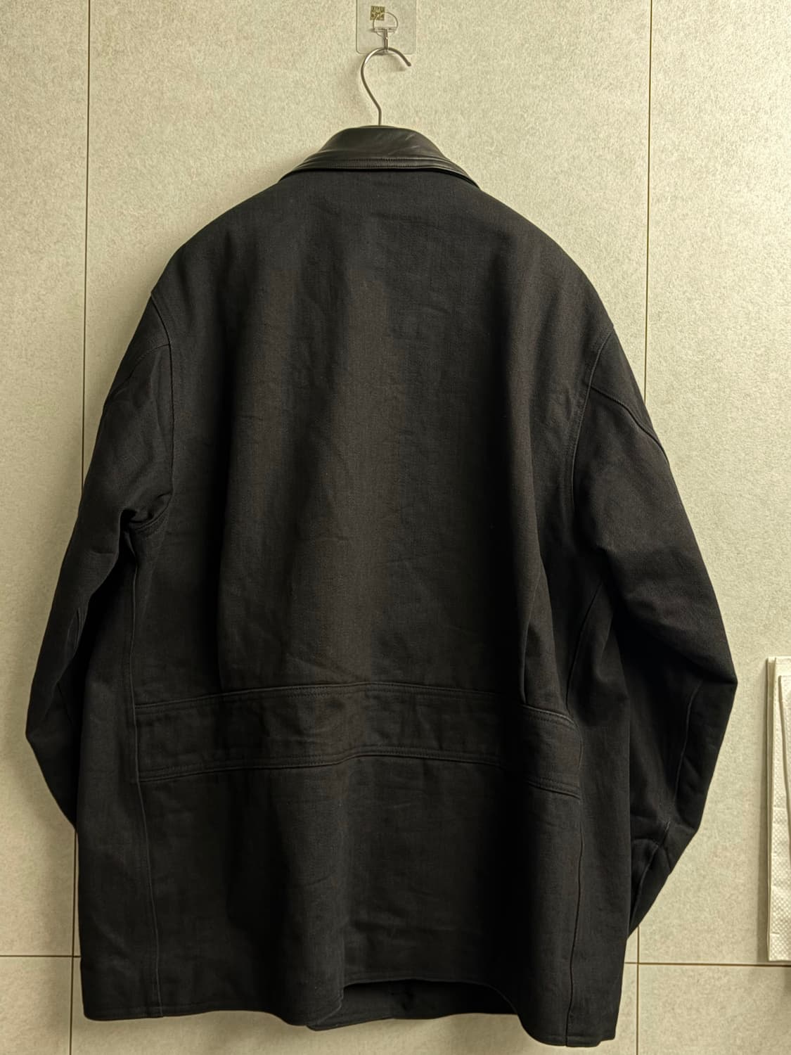 코모리 24aw 레더카라 데님 자켓 2 상품이미지2