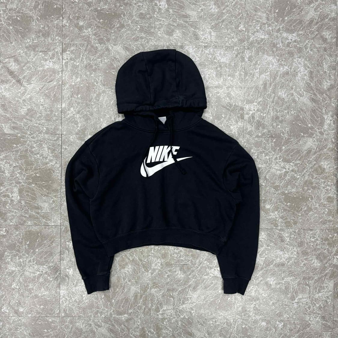 나이키 신형 세미크롭 걸즈 스웨트셔츠 후드티(S) 상품이미지2