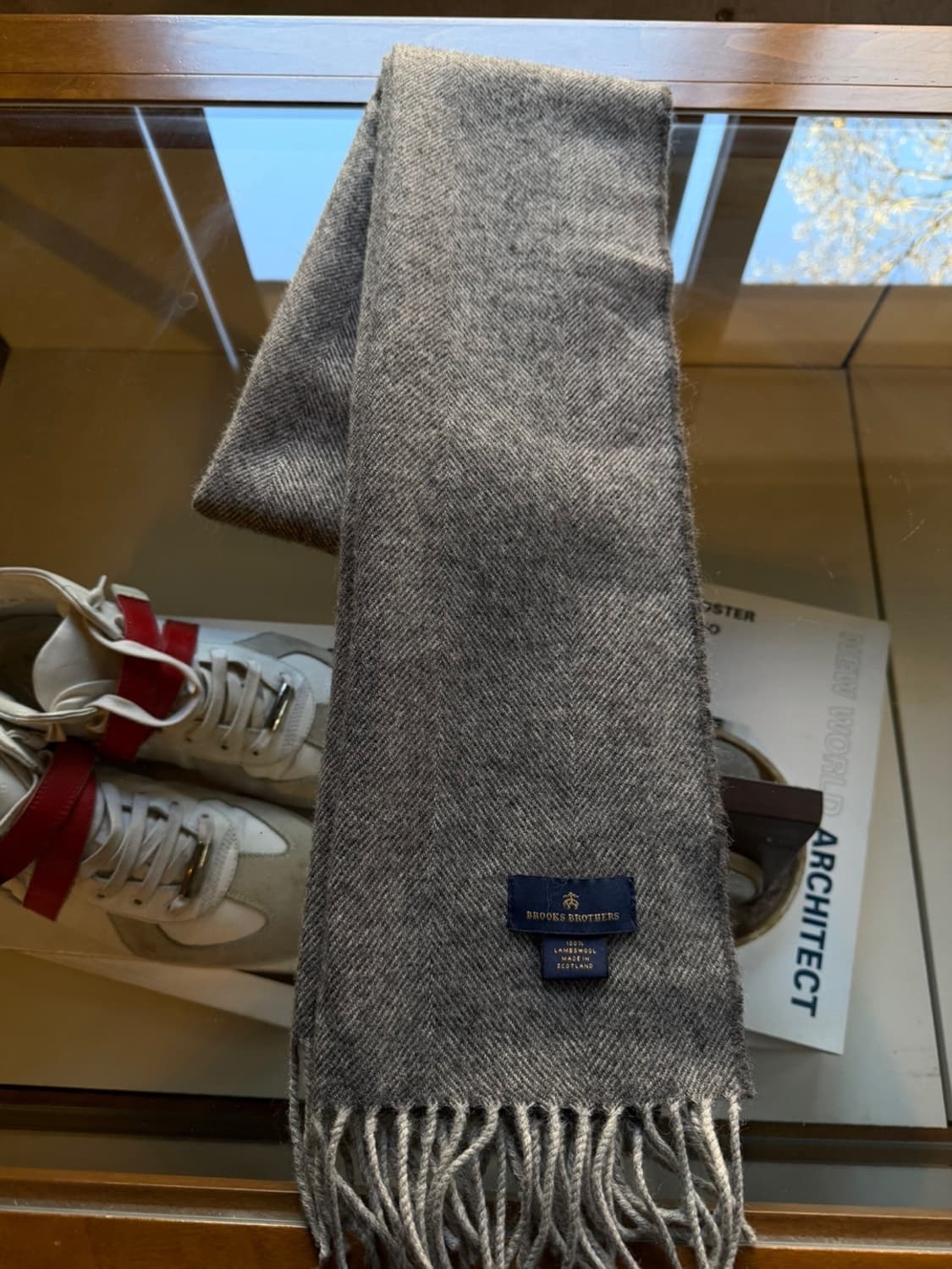 브룩스 브라더스 램스울 머플러 상품이미지7