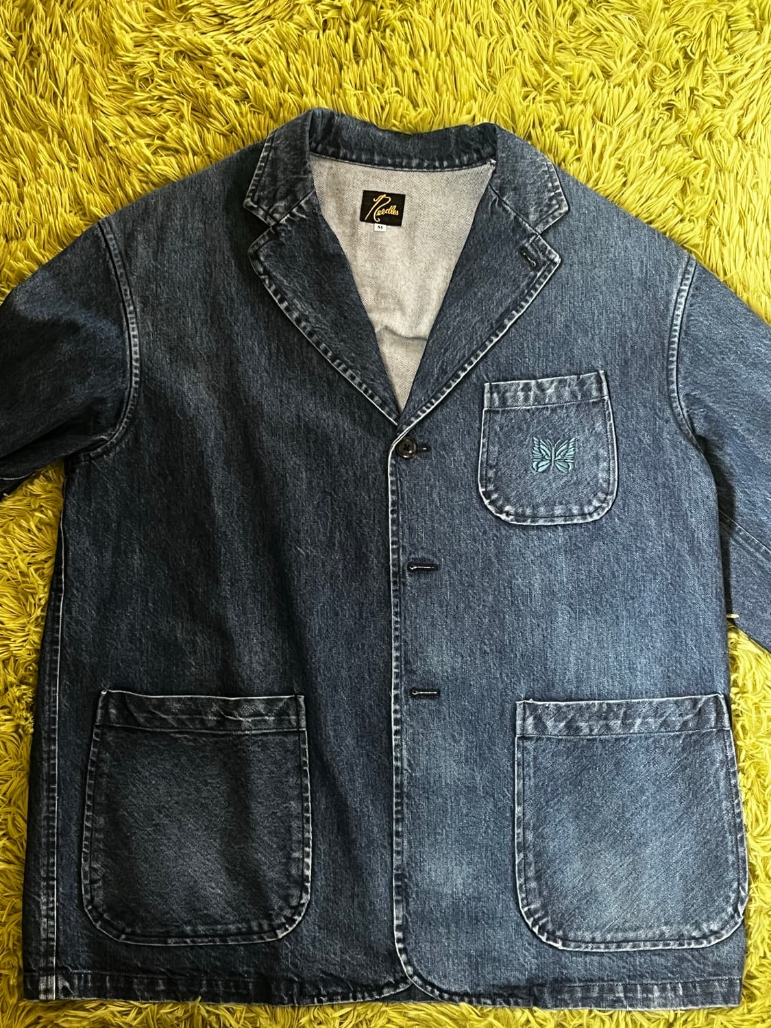 니들스 저널스탠다드 별주 12oz 데님 테일러드 자켓(M) 상품이미지1