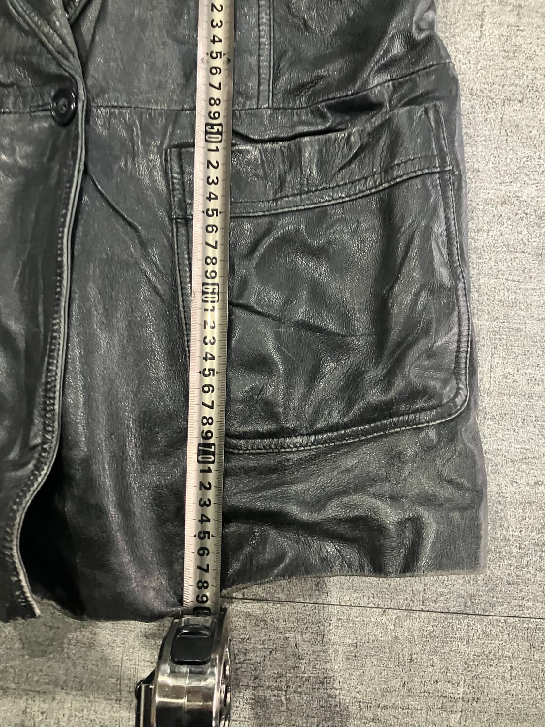 일본빈티지 elegance 오리엔탈보헤미안 가죽레더자켓 상품이미지3