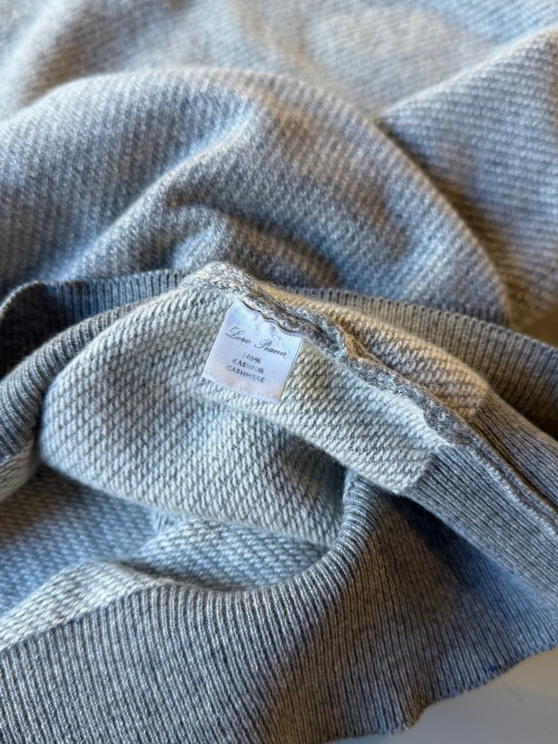 로로피아나 로드스터 풀 캐시미어 짚업 니트 105 상품이미지10