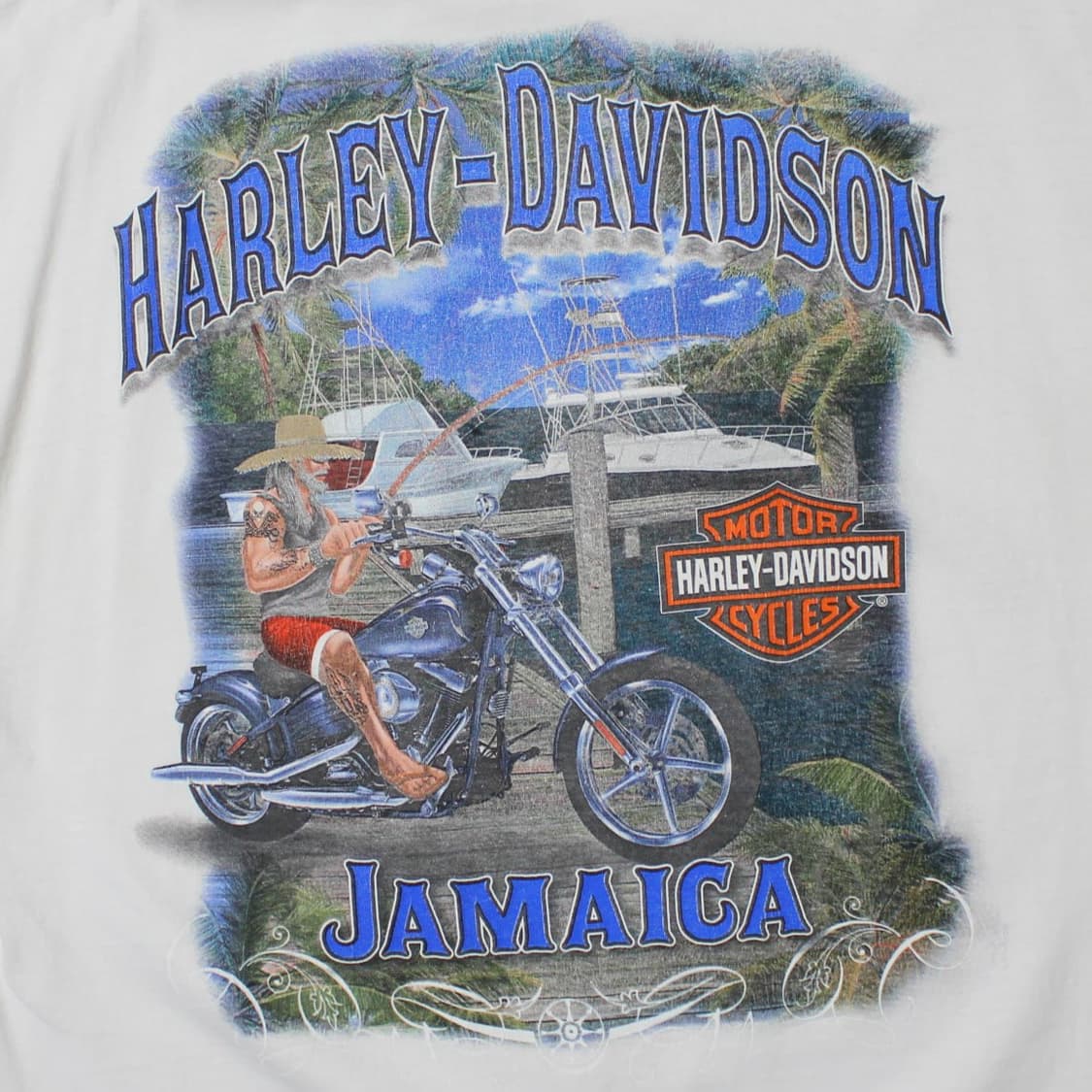 Harley-Davidson 할리 데이비슨 Jamaica 반팔 티셔츠 상품이미지3